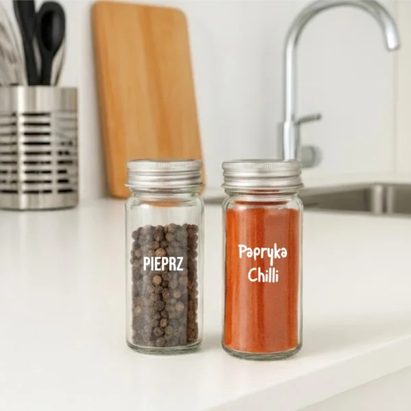 Naklejki na przyprawy