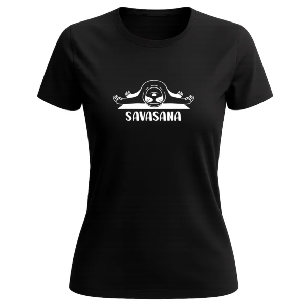 T-shirt-damski-black-savasana1x1 T-shirt-damski-black-savasana1x1