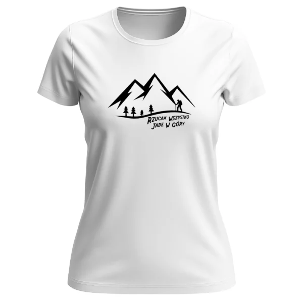 T-shirt jadę w góry