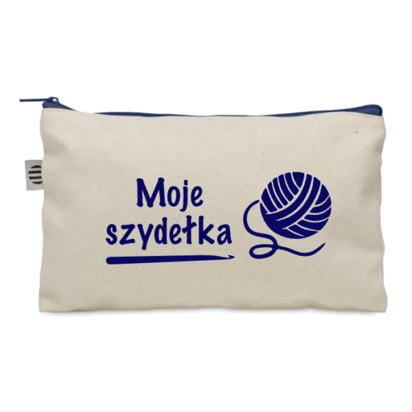 Kosmetyczka ze wzorem #003 moje szydełka