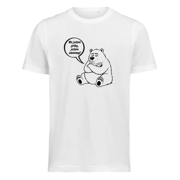 T-shirt Nie jestem gruby #011