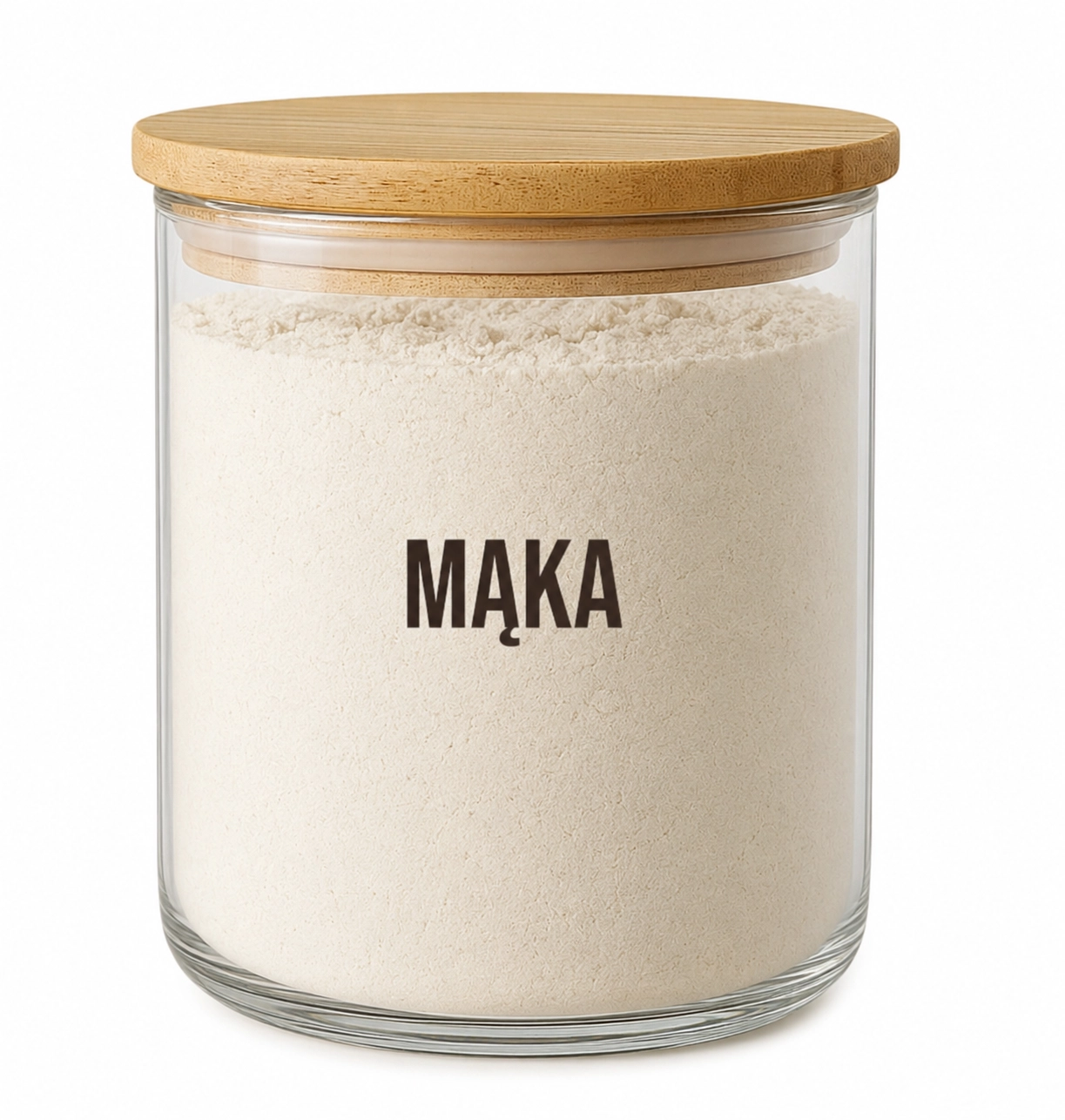 sloik z maka na bialym
