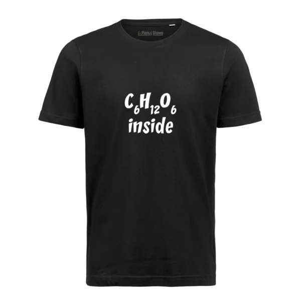 T-shirt wzór chemiczny
