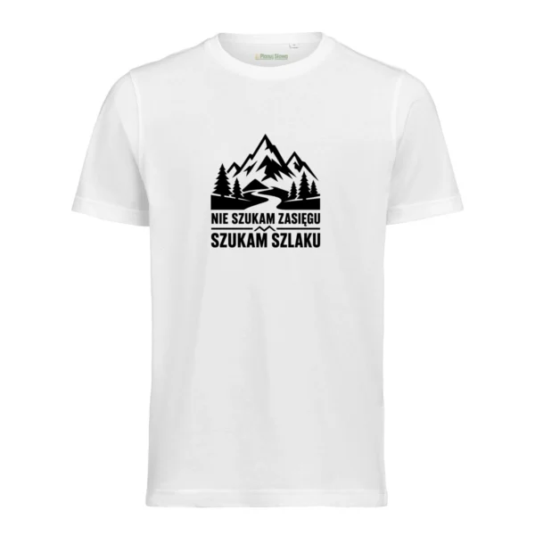 T-shirt nie szukam zasięgu