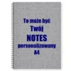 notes personalizowany A4